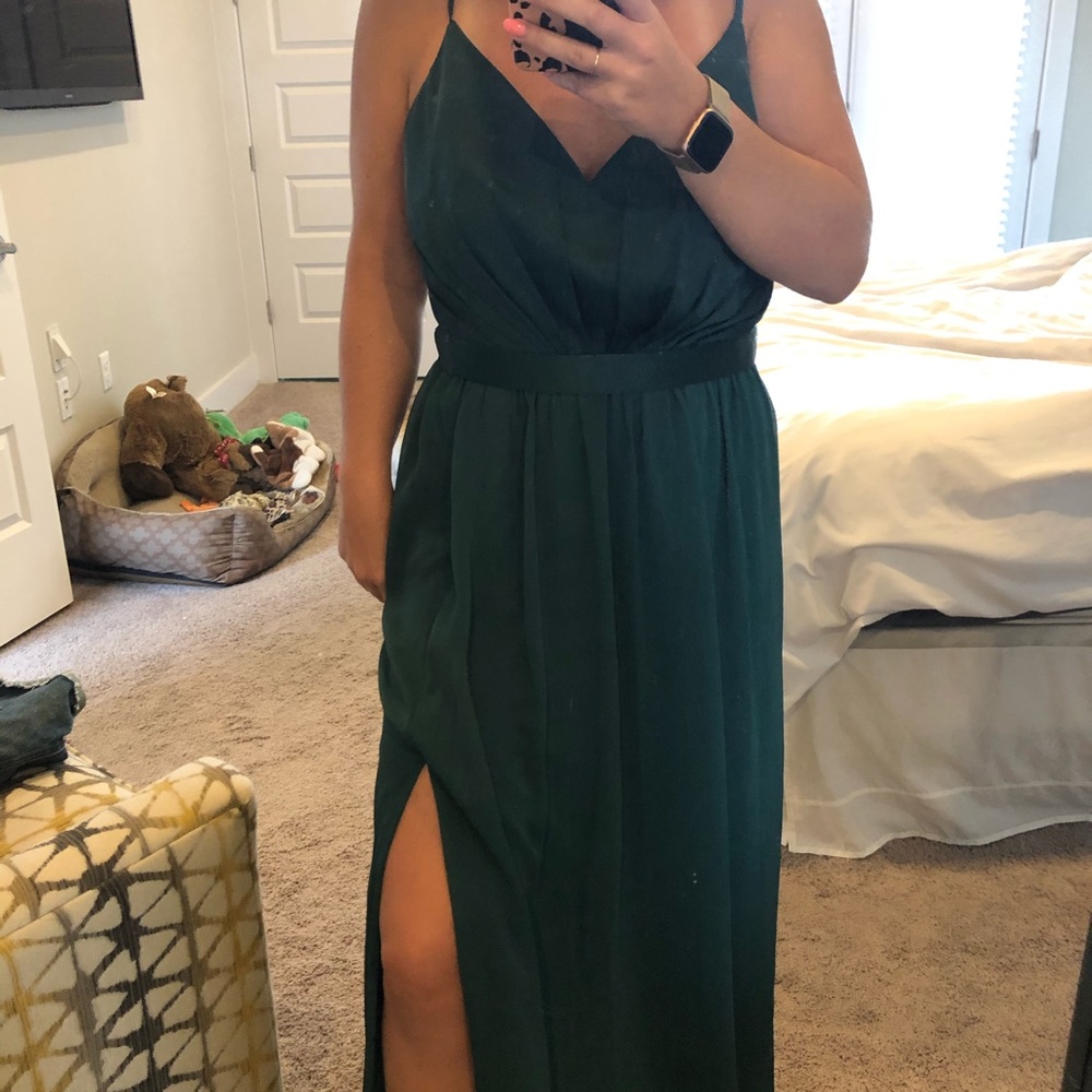 Bridesmaid Dress VERA WANG VW360345- Forest sz14